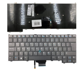 Клавиатура Dell: Latitude E7240, E7440, D4HRW UK цена и информация | Аксессуары для компонентов | kaup24.ee