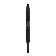 Revlon Colorstay 2 In 1 Angled Kajal карандаш для глаз 0,28 г, 101 Onyx цена и информация | Тушь, средства для роста ресниц, тени для век, карандаши для глаз | kaup24.ee