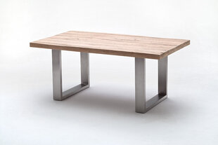 Обеденный стол MC Akcent Castello, 260x100 см, белый/серебристый цена и информация | Кухонные и обеденные столы | kaup24.ee
