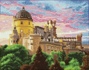 Teemantmosaiik Pena National Palace Sintra Portugal 47x37 cm hind ja info | Teemantmaalid, teemanttikandid | kaup24.ee