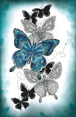 Teemantmosaiik Butterfly trail 72x47 cm hind ja info | Teemantmaalid, teemanttikandid | kaup24.ee