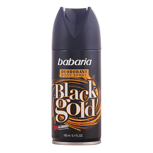 Spreideodorant Babaria Black Gold, 150 ml hind ja info | Deodorandid | kaup24.ee