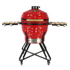 Grill Zyle Kamado, ZY24KSRDDISET, koos tarvikutega, 62 cm цена и информация | Грили | kaup24.ee