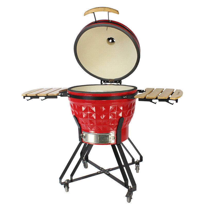 Grill Zyle Kamado, ZY24KSRDDISET, koos tarvikutega, 62 cm hind ja info | Grillid | kaup24.ee