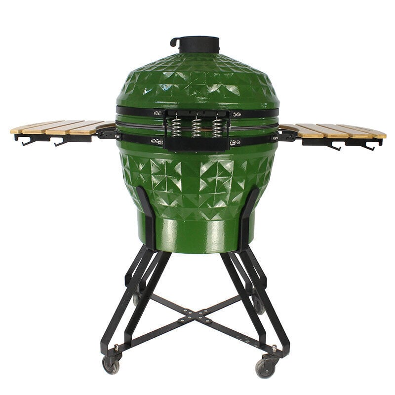 Grill Zyle Kamado, ZY24KSGRDISET, koos tarvikutega, 62 cm hind ja info | Grillid | kaup24.ee