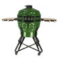 Grill Zyle Kamado, ZY24KSGRDISET, koos tarvikutega, 62 cm hind ja info | Grillid | kaup24.ee