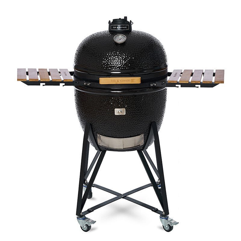 Grill Zyle Kamado, ZY27BLSET, koos tarvikutega, 69 cm hind ja info | Grillid | kaup24.ee