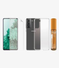 PanzerGlass Hygiene Pack для Samsung Galaxy S21 цена и информация | Защитные пленки для телефонов | kaup24.ee