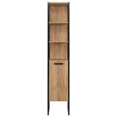 Шкафчик для ванной комнаты Hakano Cossa, 35x185 см, коричневый цена и информация | Шкафчики для ванной | kaup24.ee