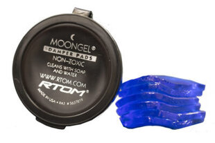 Наклейки на барабан ROM Moongel Blue MG цена и информация | Ударные инструменты | kaup24.ee