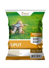 Aeglaselt kasvav murutaimede segu Liliput, 3 kg цена и информация | Газонные смеси | kaup24.ee