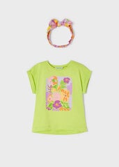 Комплект Mayoral для девочки (майка+повязка) 3040-39 цена и информация | Рубашки для девочек | kaup24.ee
