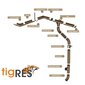 Terasest Vihmaveerenn Tigres Valge, 3m (125mm) цена и информация | Vihmaveesüsteemid | kaup24.ee