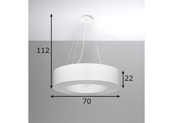 Sollux valgusti Saturno 70 hind ja info | Rippvalgustid | kaup24.ee