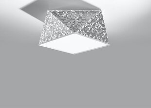 Потолочный светильник Sollux Hexa, серебро, 25 см цена и информация | Потолочные светильники | kaup24.ee