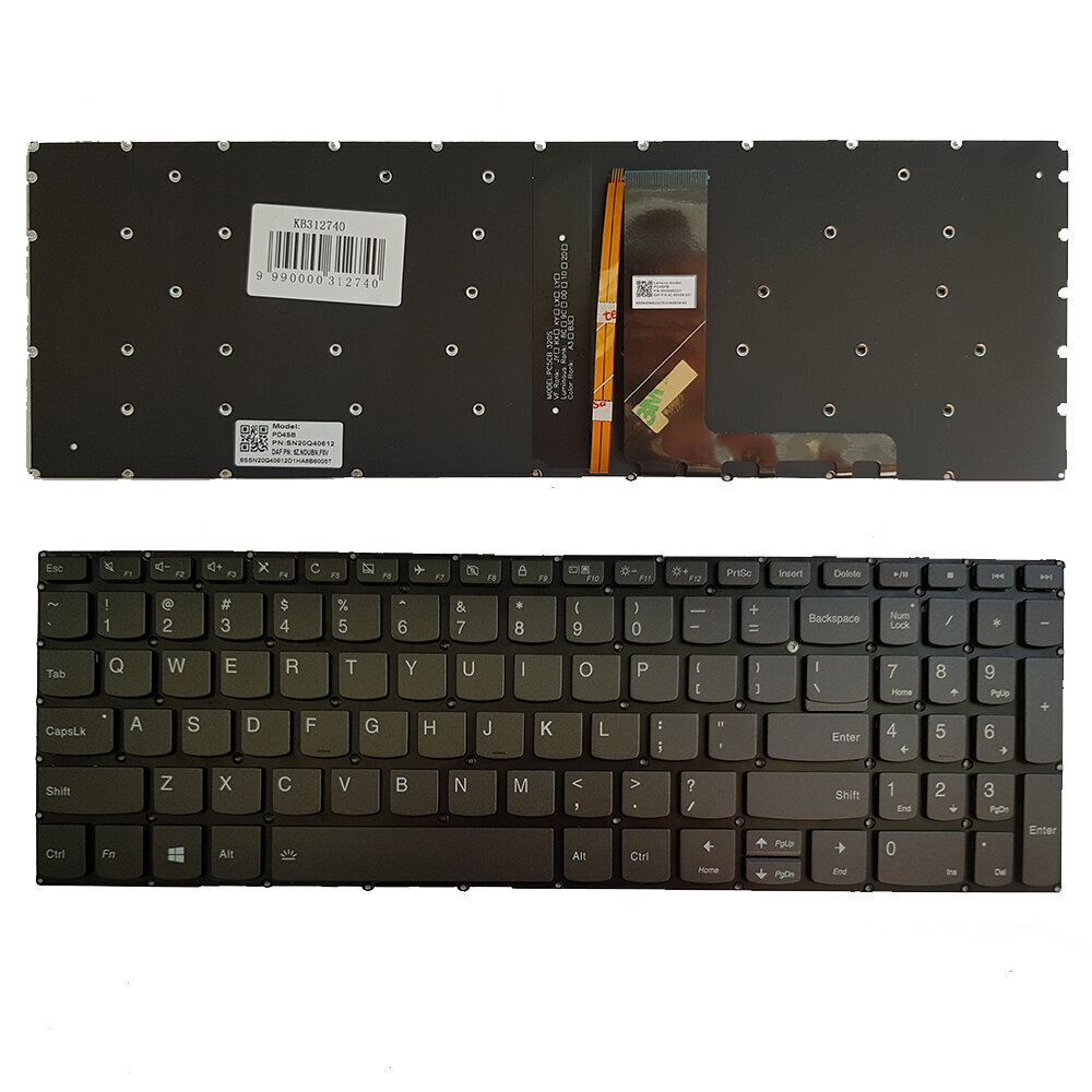 Lenovo IdeaPad 330S-15IKB (US) koos taustavalgustusega hind ja info | Komponentide tarvikud | kaup24.ee