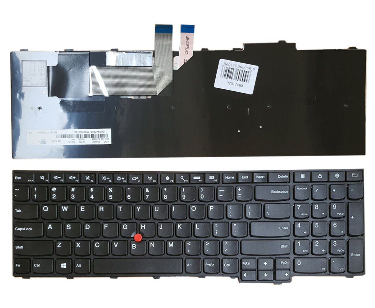 Lenovo ThinkPad: T540, T540P, W540, E531, E540, L540, KM-105U цена и информация | Komponentide tarvikud | kaup24.ee