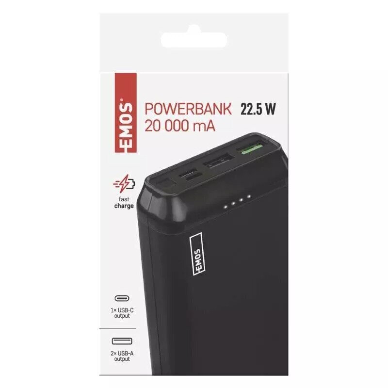 ALPHAQ2 USB Li-Ion 20000 mAh, 22,5 W цена и информация | Akupangad | kaup24.ee