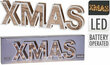 Jõuludekoratsioon valgusega Xmas, 25 LED цена и информация | Jõulukaunistused | kaup24.ee