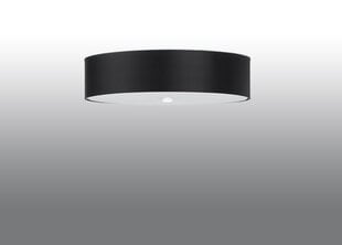 Потолочный светильник Sollux Skala, черный, 50 см цена и информация | Потолочные светильники | kaup24.ee