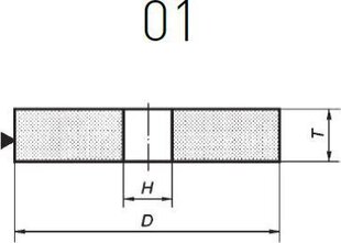 Lihvketas Norton A60M5VBE 200x32 mm hind ja info | Lihvmasinad ja ketaslõikurid | kaup24.ee