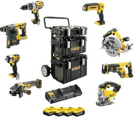 Dewalt набор аккумуляторных инструментов Combo DCK854P4-QW цена и информация | Шуруповерты, дрели | kaup24.ee