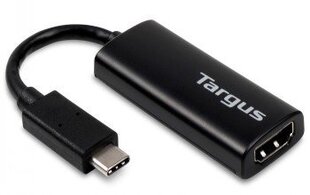 TARGUS USB-C TO HDMI ADAPTOR BLACK hind ja info | Sülearvuti tarvikud | kaup24.ee