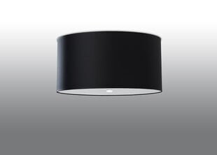 Потолочный светильник Sollux Otto, черный, 50 см цена и информация | Потолочные светильники | kaup24.ee