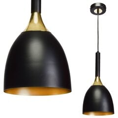 Подвесной светильник CLARK BLACK/GOLD 1xE27 цена и информация | Люстры | kaup24.ee
