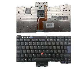 Клавиатура Lenovo: IBM ThinkPad X60, X60S, X61, X61S цена и информация | Аксессуары для компонентов | kaup24.ee