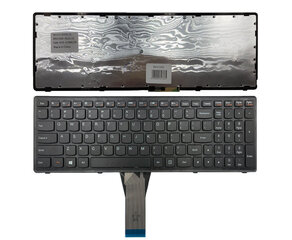 Клавиатура Lenovo: G500C, G500H, G500S с рамкой цена и информация | Клавиатуры | kaup24.ee