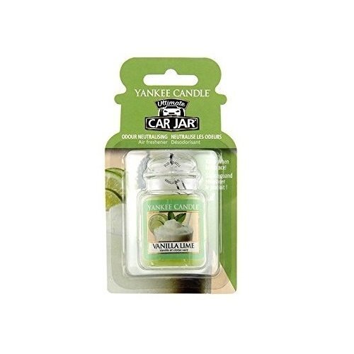 Autolõhnastaja Yankee Candle Car Jar Ultimate Vanilla Lime цена и информация | Autolõhnastajad | kaup24.ee