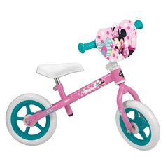 Беговел Huffy Minnie Kids Balance Bike 10" цена и информация | Детский трехколесный велосипед - коляска с удобной ручкой управления для родителей Riff F95941 2в1, фиолетовый | kaup24.ee