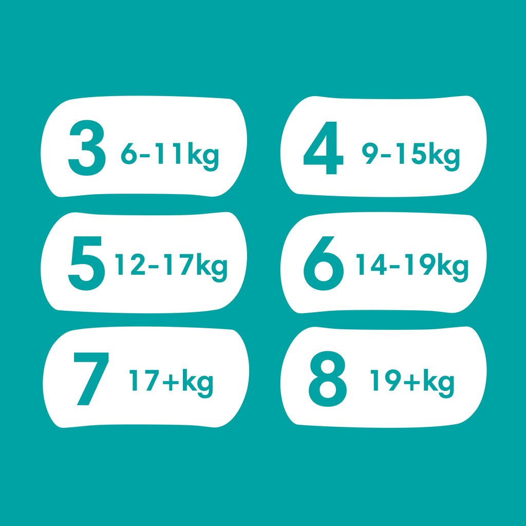 Püksmähkmed Pampers Pants, Suurus 3, 62 tk, 6-11kg hind ja info | Mähkmed | kaup24.ee