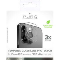 Puro Tempered Glass Camera Lens Protector цена и информация | Ekraani kaitsekiled | kaup24.ee