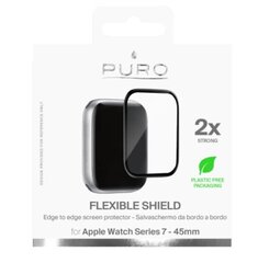 Karastatud klaas Puro, Apple Watch 7 (45 mm) hind ja info | Puro Mobiiltelefonid, foto-, videokaamerad | kaup24.ee