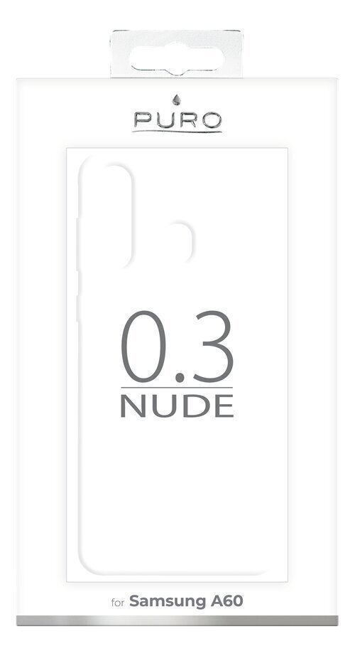 Telefoniümbris Puro 0.3 Nude telefonile Samsung Galaxy A60 hind ja info | Telefoni kaaned, ümbrised | kaup24.ee