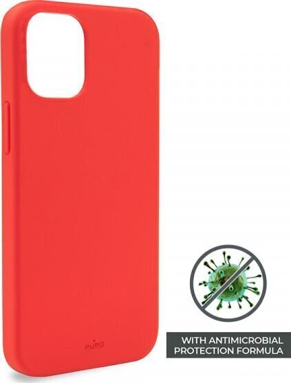 Telefoniümbris Puro telefonile iPhone 12/12 Pro, punane hind ja info | Telefoni kaaned, ümbrised | kaup24.ee