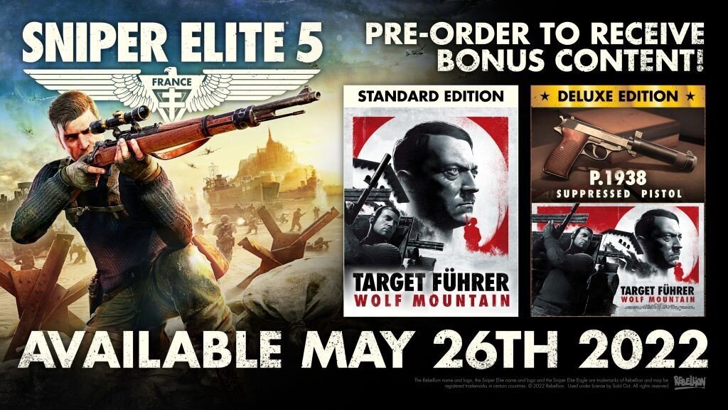 Sniper Elite 5 Deluxe Edition Playstation 5 PS5 mäng цена и информация | Arvutimängud, konsoolimängud | kaup24.ee