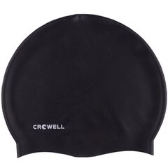 Suplusmüts Silikoon Crowell Mono Breeze Col1 Must hind ja info | Ujumismütsid | kaup24.ee