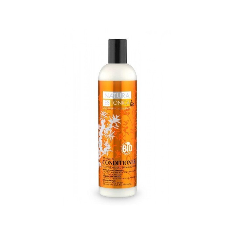 Taastav juuksepalsam Natura Estonica BIO Power-C Plus 400 ml цена и информация | Juuksepalsamid | kaup24.ee