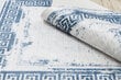 Andre 1213 pestav vaip Kreeka vintage libisemisvastane - valge / sinine hind ja info | Vaibad | kaup24.ee