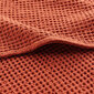 Pleed Gaufrette Terracotta Orange цена и информация | Voodikatted, pleedid | kaup24.ee