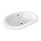 Keraamiline kraanikauss Ideal Standard Connect Oval, 55 x 38 cm, altpoolt paigaldatav, valge E504801 hind ja info | Kraanikausid, valamud | kaup24.ee