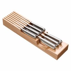 Подставка для ножей Fiskars Wooden, 43,8 см цена и информация | Ножи и аксессуары для них | kaup24.ee