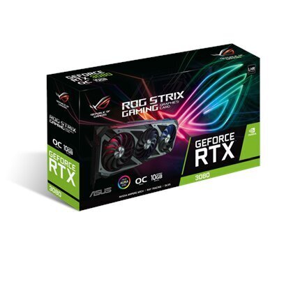 VGA Asus RTX3080 ROG Strix O10G V2-GAMING LHR hind ja info | Videokaardid (GPU) | kaup24.ee