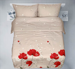 Puuvillane voodipesukomplekt 200x220 cm, 3-osaline hind ja info | Voodipesu | kaup24.ee