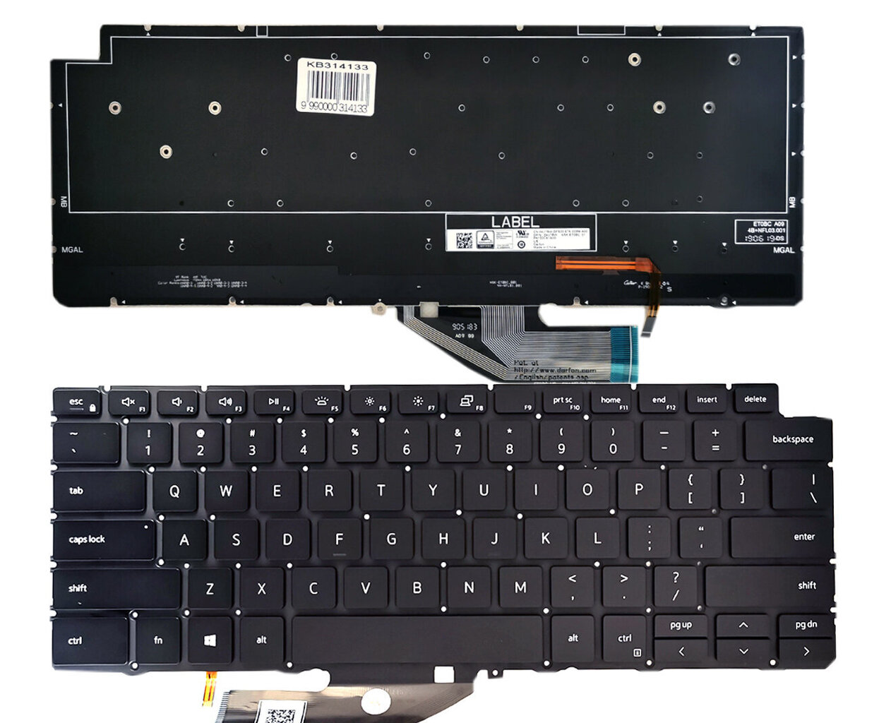 Dell XPS 13: 7390, 9730, 9780 hind ja info | Komponentide tarvikud | kaup24.ee