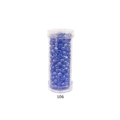Klaasist ümmargused toruhelmed 6/0 RainBow® plasttorus 25 g, värv 106 hind ja info | Ehete valmistamine, helmestamine | kaup24.ee