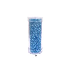 Klaasist ümmargused toruhelmed 12/0 RainBow® plasttorus 25 g, värv 103 hind ja info | Ehete valmistamine, helmestamine | kaup24.ee